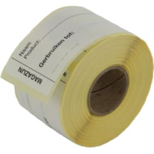 Etiketten afwasbaar - Daymark - Ø 7 cm - Wit - Magazijn