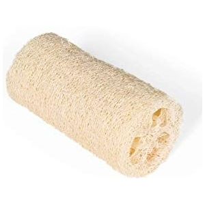 Eco Bath London Natuurlijke Loofah 12,7 cm met koord - Premium exfoliërende badspons, douchepuff, lichaamsscrubber voor een gladde en stralende huid