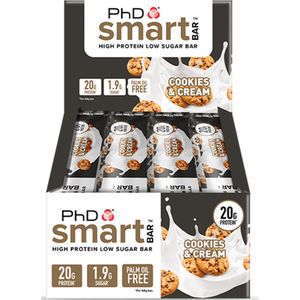 PhD Smart Bar-Cookies &Cream-Doos 12 repen
