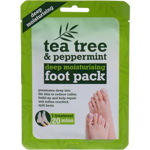 XPel - Tea Tree & Peppermint Deep Moisturising Foot Pack - 1.0ks