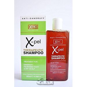 Xpel Therapie-shampoo, behandeling van droge roos, psoriasis, jeuk op de hoofdhuid (300 ml)