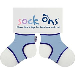 Sock Ons unisex - baby sokkenhouder 140559 6-12 Maanden Baby Blue.