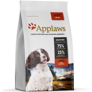 2kg Adult Small & Medium Breed Kip Applaws Hondenvoer