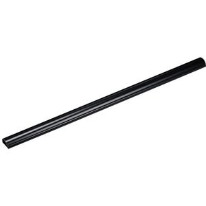 D-Line 60 x 30 mm decoratieve sierlijst van halve cirkel | 1M6030B | elektrische kabelgoot | kabelafdekking | 1 m lengte, zwart