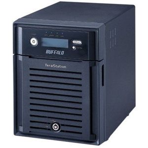 Buffalo TS-X6.0TL/R5 Terastation III NAS-systeem met harde schijven 4x1.5TB (4-Bay, SATA, USB, Ethernet) zwart