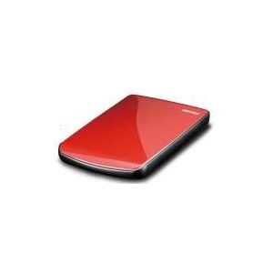 Buffalo HD MiniStation Lite HD-PET500U2/R 500GB externe harde schijf (6,35 cm (2,5 inch), USB 2.0) rood