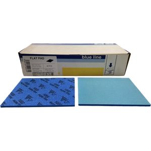 Sia Flat Pad - Schuurspons voor polysten en reinigen - 140 x 115 x 5 mm - P1000 super fijn - Prijs per doos ( inhoud 20 stuks)