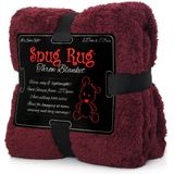 Snug Rug - Sherpa - Fleece Deken - Rood - 270gsm Sherpa Fleece