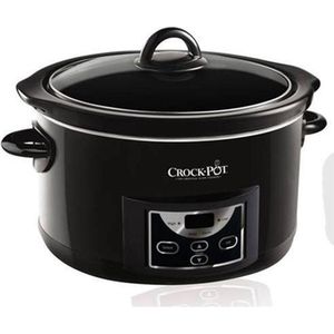 CrockPot - CR507 - Slowcooker - Digitaal - Zwart - 4.7L