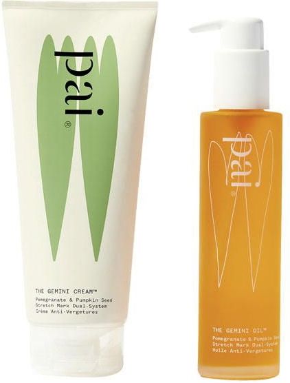 Pai - The Gemini Stretch Mark System - Huidverzorging - Ongeparfumeerd Olie en Crème Duo