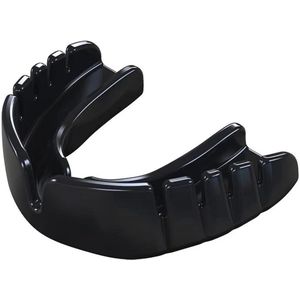 Opro mouthguard snap-fit gebitsbeschermer in de kleur zwart.