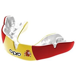 Opro Instant op maat gemaakte mondbeschermers met revolutionaire snijtechnologie voor ultiem comfort, bescherming en pasvorm voor rugby, boksen, hockey, MMA (Spanje, volwassenen)
