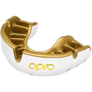Opro Gold-niveau mondbeschermers voor volwassenen en jongeren met revolutionaire aanpassingstechnologie voor boksen, lacrosse, MMA, vechtsporten, hockey en alle sporten