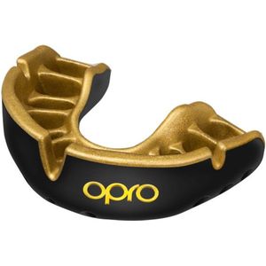 OPRO Gebitsbeschermer Self-Fit Gold-Edition V2 Zwart/Goud Junior