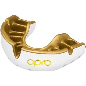 OPRO Gold Level mondbescherming voor volwassenen en junioren, met revolutionaire aanpassingstechnologie voor boksen, lacrosse, MMA, vechtsport, hockey en alle contactsporten