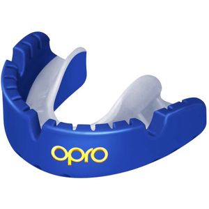 OPRO Gold Level mondbescherming voor gebitsapparaten voor volwassenen, met revolutionaire aanpassingstechnologie voor boksen, lacrosse, MMA, vechtsport, hockey en alle sporten
