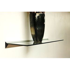 Gehard duidelijk veiligheidsglas drijvende plank 60cm breed