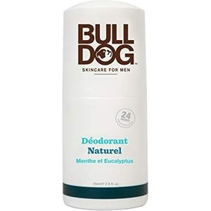 Bulldog Natuurlijke deodorant munt en eucalyptus 75 ml - geparfumeerde deodorant voor heren met natuurlijke ingrediënten