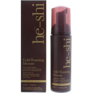 He-Shi Gold Foaming Mousse - 150 ml - Zelfbruiner