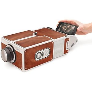 Mini projector voor smartphone 2.0 bruin