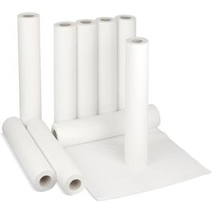 2 x Massagetafel Papieren Bank ROLL: 20"" (51cm) Breed x 40 m (40 Meter) Lang