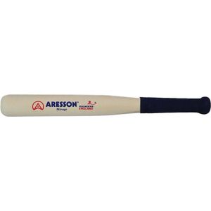 Aresson Rounders Knuppel Mirage 45 Cm Hout/rubber Blank/blauw