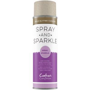 Crafter's Companion Spray & Sparkle Goud Glitter Vernis