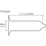 Pasante Unique Latex Vrij - 3 stuks - Condooms