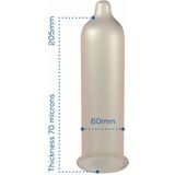 Pasante King Size Condooms - 144 stuks