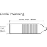 Pasante Climax (warming & Cooling) Condooms 12 condooms