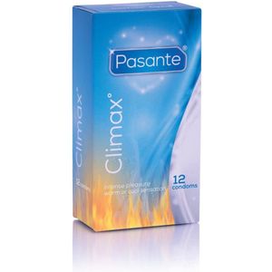 Pasante Climax (warming & Cooling) Condooms 12 condooms