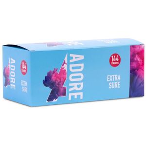 Adore Extra Sure Condooms 144st