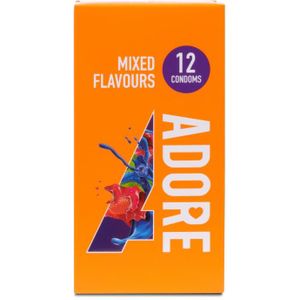 Pasante - Adore Flavours - Condooms - 12 Stuks - Latex