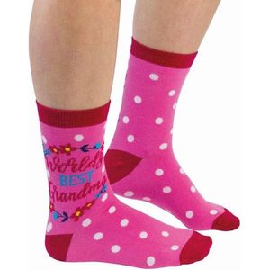 Oma sokken - grootmoeder sokken - maat 37-42