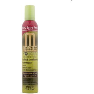 Mazuri Olive Oil Styling & Conditioning Hair Mousse 375ml