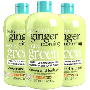 Treaclemoon Bad en Douchegel One Ginger Morning - 3x500 ml - Voordeelverpakking