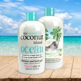Treaclemoon Bad en Douchegel My Coconut Island - 3x500 ml - Voordeelverpakking