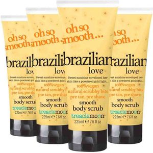 4x Treaclemoon Brazilian Love Bodyscrub 225 ml