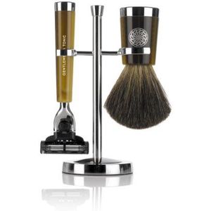 Gentlemen's Tonic - Scheerset - Imitatiehoorn - 1 x 3 stuks