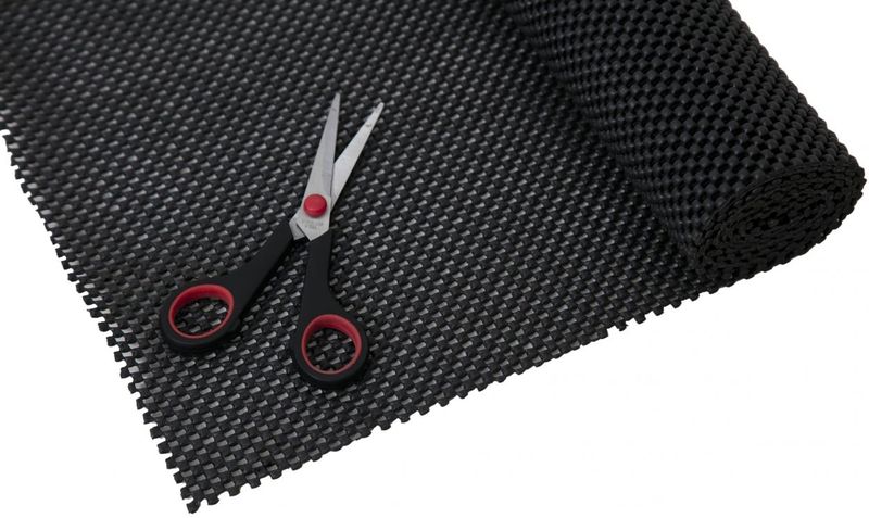 Anti-slip net rol - 305 x 1830 mm - zwart - StayPut