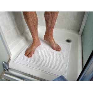 StayPut - Douchemat - Wit - Hypoallergeen - Waterdoorlatend