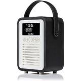 ViewQuest - Retro Mini - DAB Bluetooth Radio - Zwart