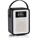 ViewQuest - Retro Mini - DAB Bluetooth Radio - Zwart