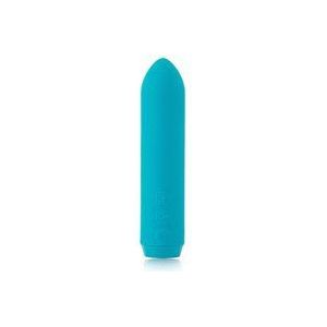 Je Joue - Classic Bullet Vibrator with Finger Sleeve - Aqua