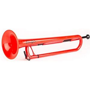 pBugle fanfare in Bb, ABS kunststof, rood
