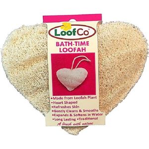LoofCo | Bad en douche spons | Hartvormig