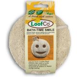 Luffa - Bath-Time Smile - Ronde Luffa - Vrolijke Vorm - Duurzaam - Composteerbaar
