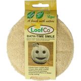 Luffa - Bath-Time Smile - Ronde Luffa - Vrolijke Vorm - Duurzaam - Composteerbaar