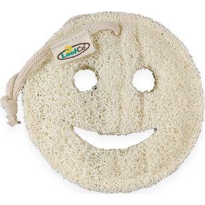 Luffa - Bath-Time Smile - Ronde Luffa - Vrolijke Vorm - Duurzaam - Composteerbaar