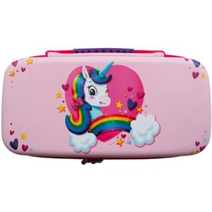 iMP Tech Sweetheart Unicorn console draagtas (Nintendo Switch Lite), Roze, iMP Tech Sweetheart Unicorn console draagtas (Nintendo Switch Lite)